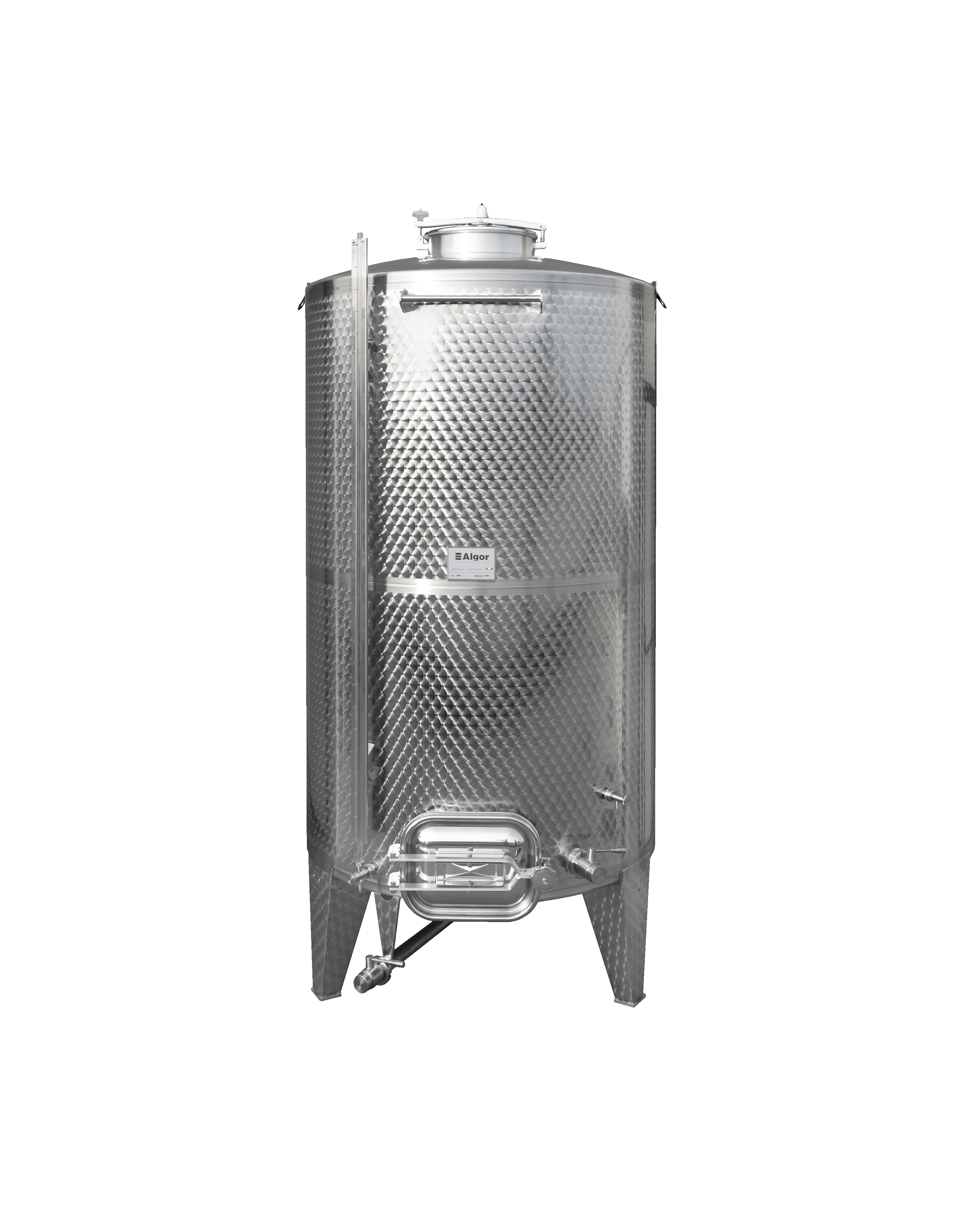 TANK STORAGE SYSTEM FLAT BOTTOM INCLINED 5% - FCPSI – Algor
