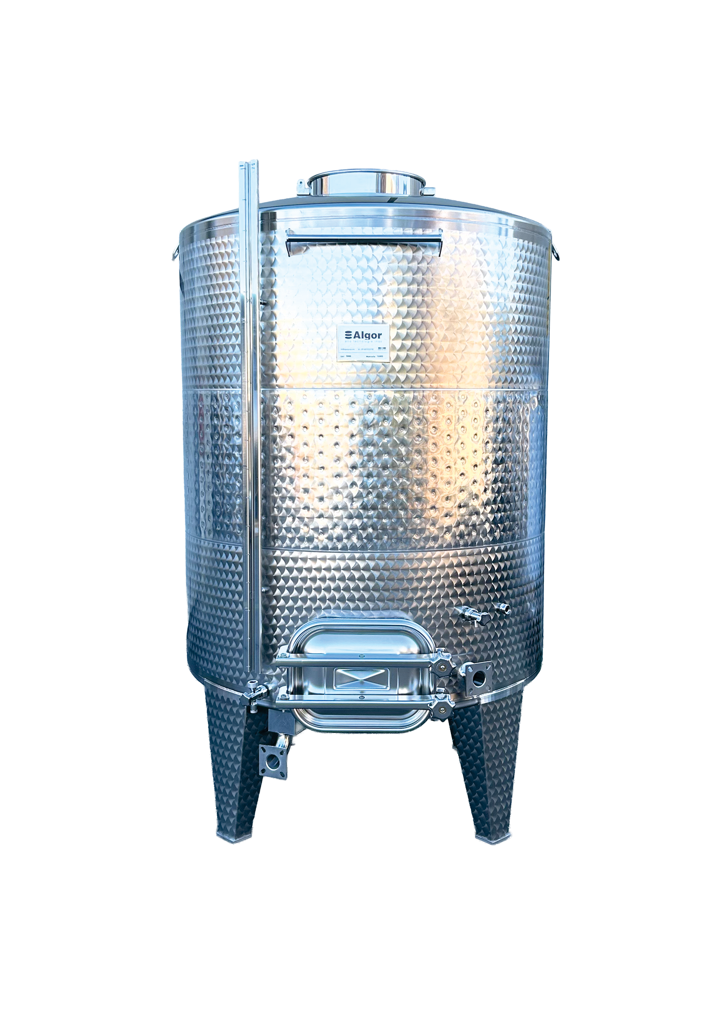 TANK STORAGE SYSTEM FLAT BOTTOM INCLINED 5% WITH SINGLE POCKET - FCPSTI